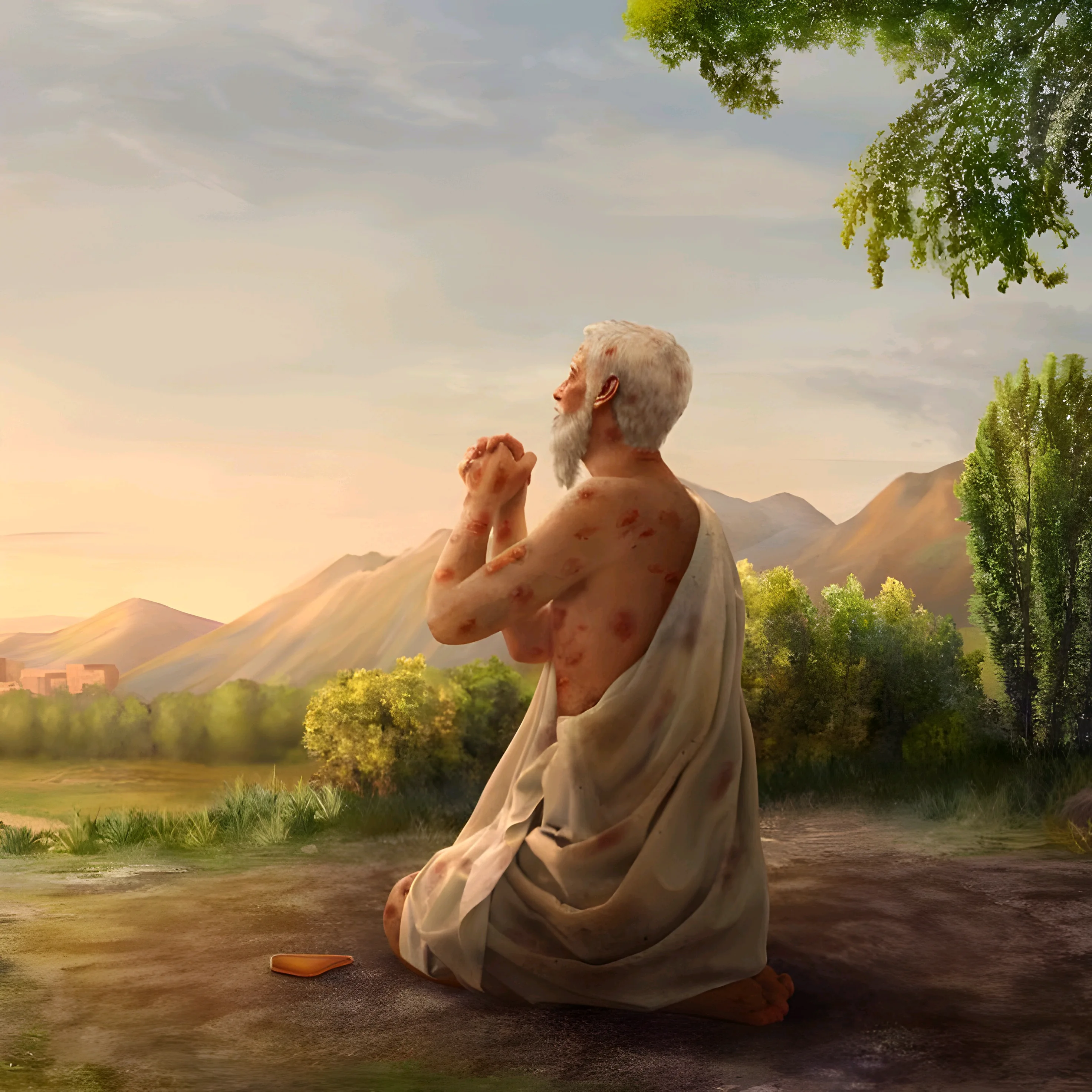 صورة تعبيرية لسفر أيوب